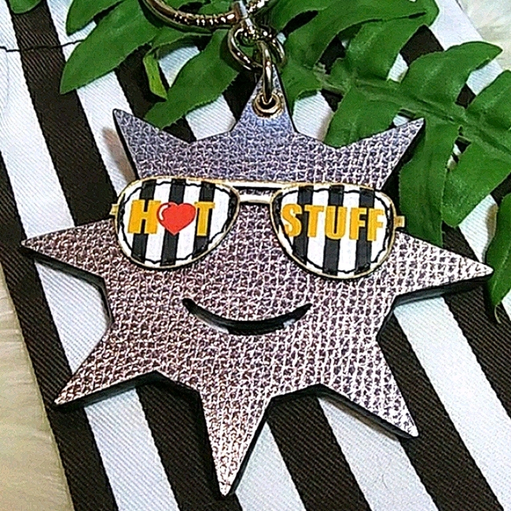 Henri Bendel Silver Star Key Holder